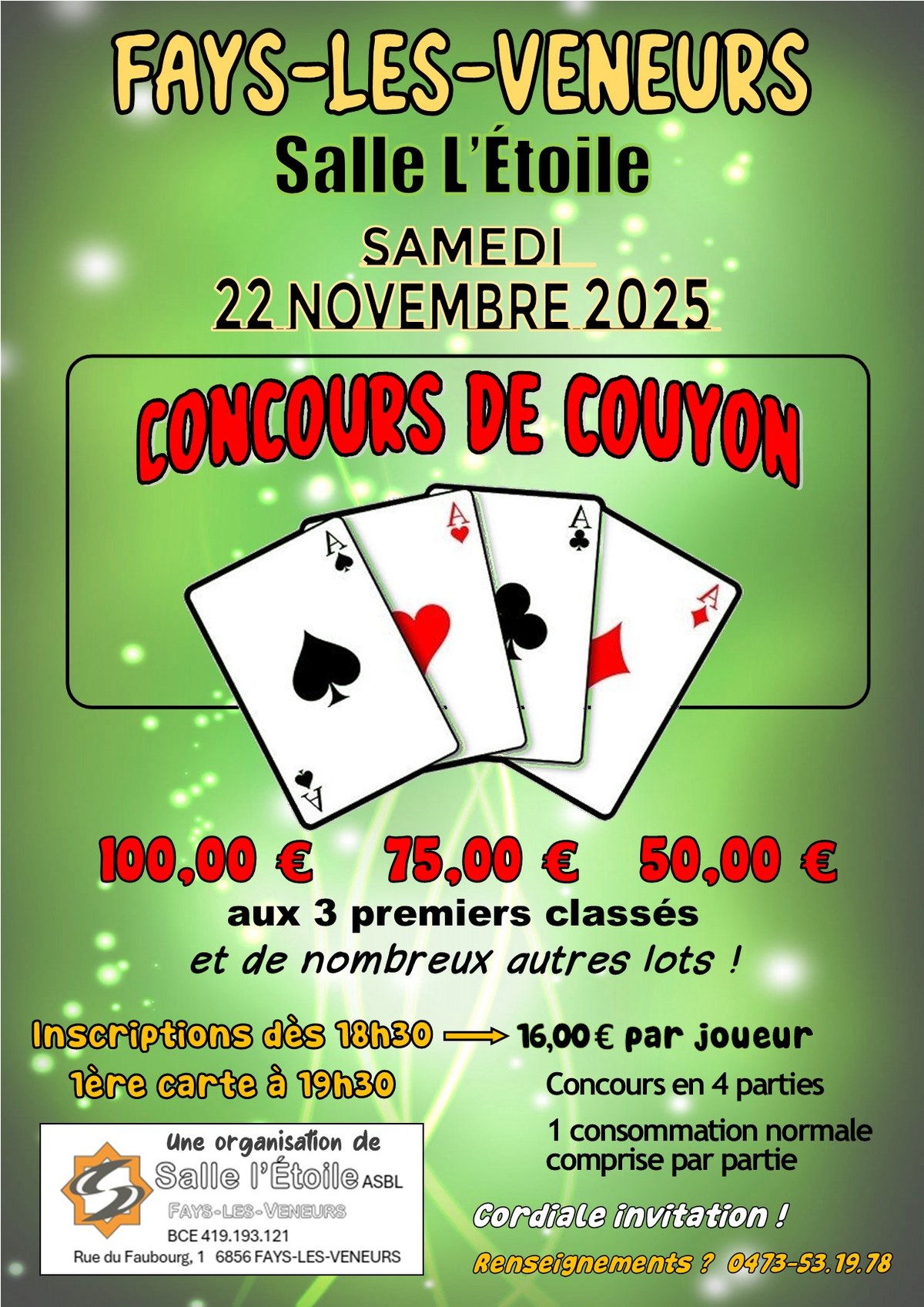 Concours de couyon — Paliseul