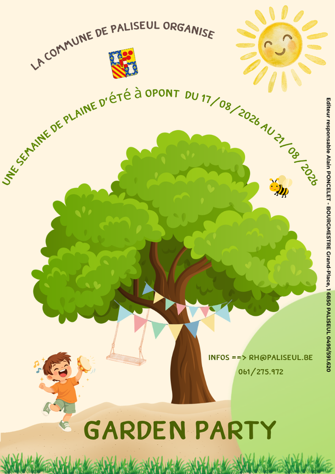 Affiche - Garden Party