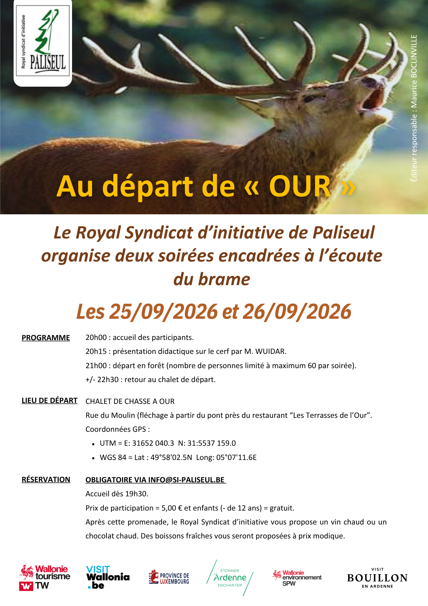 A l'écoute du brame du cerf